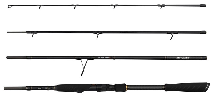 Levně Savage gear prut revenge sg2 heavy game travel 2,15 m 20-60 g 4-díl