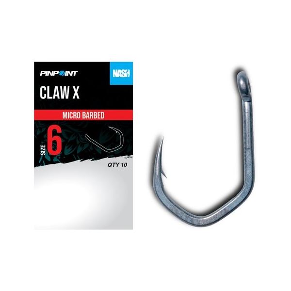 Nash Háčky Claw X Micro Barbed 10 ks