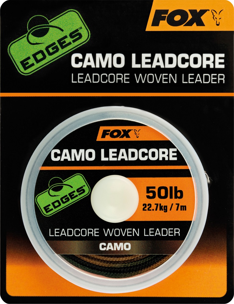 Fox leadcore camo 50 lb 22,7 kg-návin 25 m