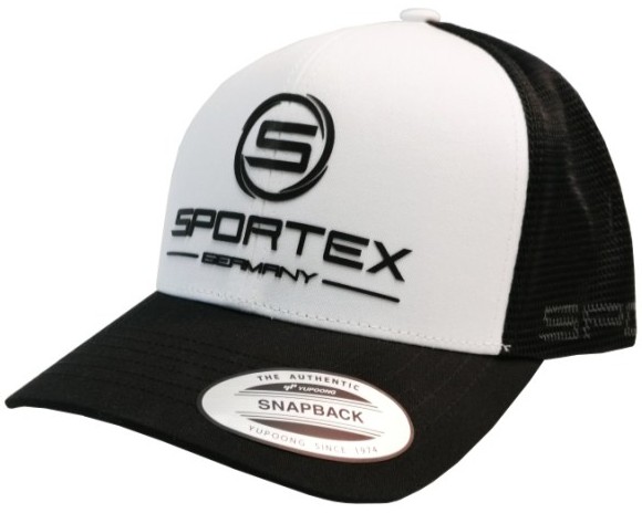 Sportex kšiltovka snap back černá s logom
