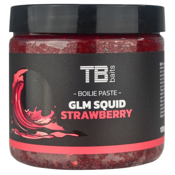 TB Baits Obalovací Pasta GLM Squid Strawberry 200 ml