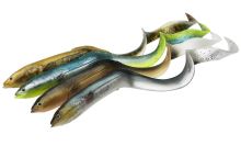 Savage Gear Gumová Nástraha 3D Real Eel Bulk Green Silver (3)