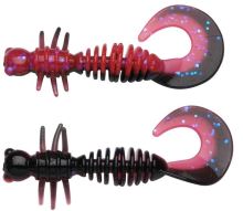 Berkley Gumová Nástraha Powerbait Power Curly Salmon Egg Red Black - 5,5 cm 10 ks