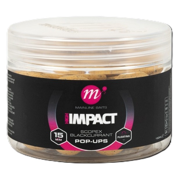 Mainline pop up hi impact scopex blackcurrant 15 mm