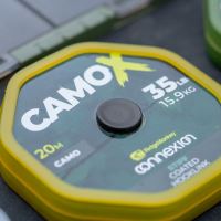 RidgeMonkey Návazcová Šňůrka Connexion CamoX Stiff Coated Hooklink 20 m (2)