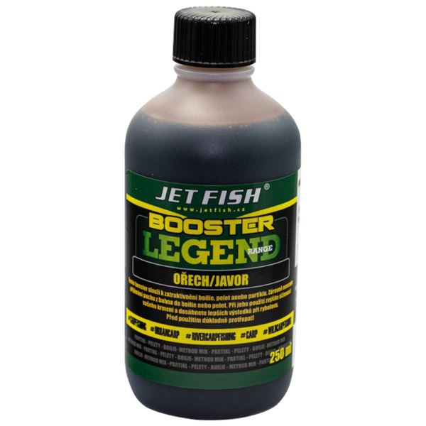 Jet Fish booster Legend Ořech/Javor 250 ml