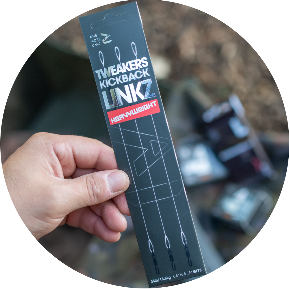 One more cast montáž kickback linkz heavyweight with spinner swivel 16 cm 3 ks