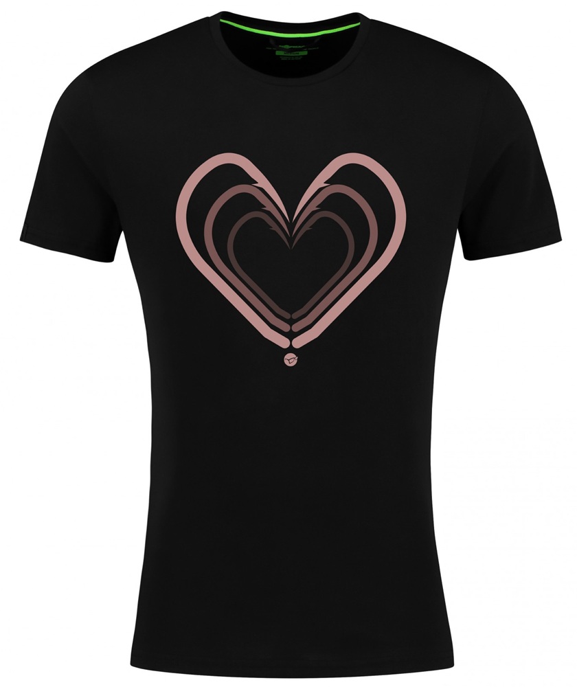 Korda tričko womens love t-shirt black - xxl