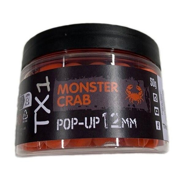 Shimano Plovoucí Boilie TX1 Pop Up Monster Crab Orange