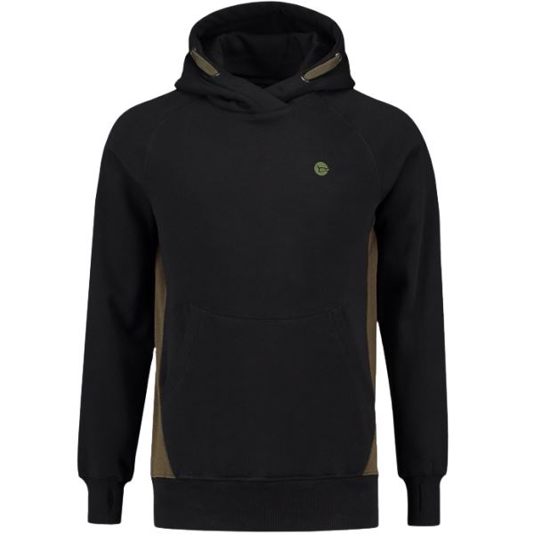 Korda Mikina Team Korda Hoodie Black Černá