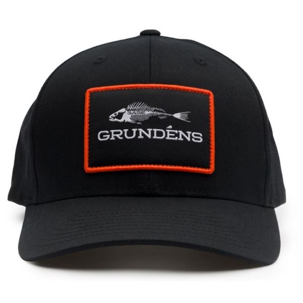 Grundéns Kšiltovka Fish Bones Trucker 312 Black/Charcoal