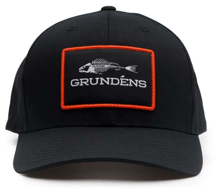 Grundéns kšiltovka fish bones trucker 312 black/charcoal