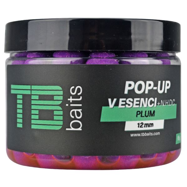 TB Baits Plovoucí Boilie Pop-Up Plum + NHDC 65 g