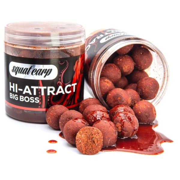 Squat Carp Boilies v Dipu Hi-Attract Big Boss 220 g