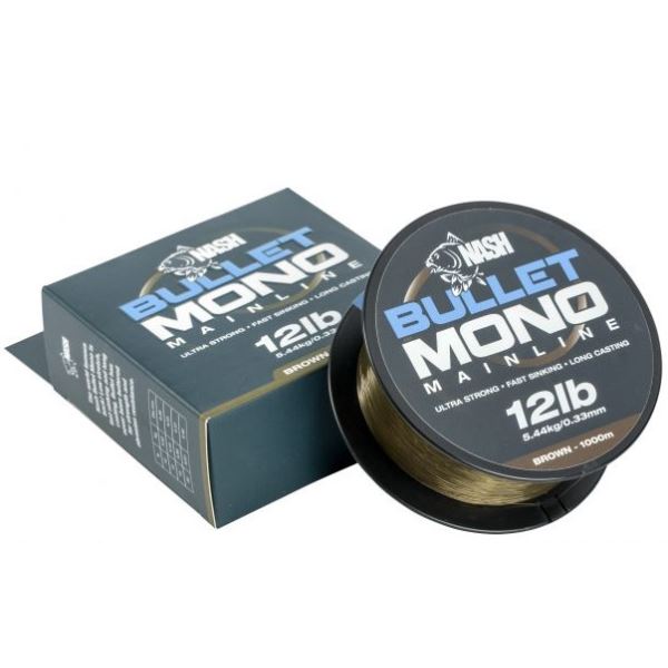 Nash Vlasec Bullet Mono Brown 1000 m