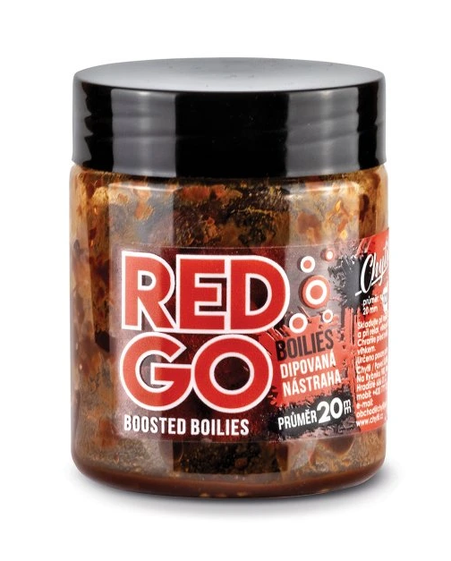 Levně Chytil boilies v dipu red go 120 g - 20 mm