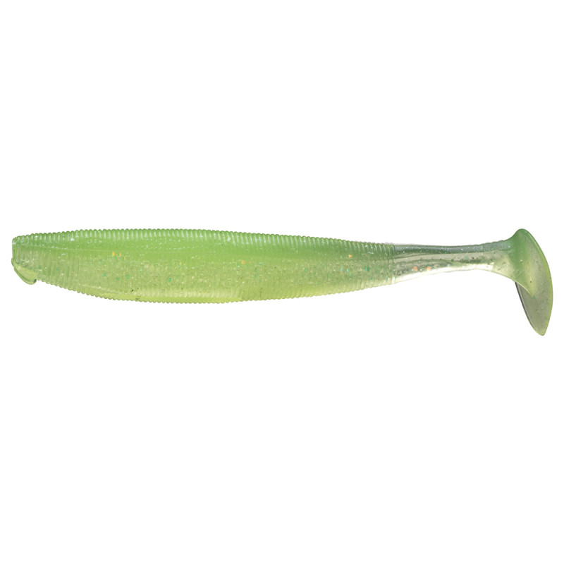 Levně Daiwa gumová nástraha steez stirring shad clear chart - 5,3 cm 1,2 g 10 ks