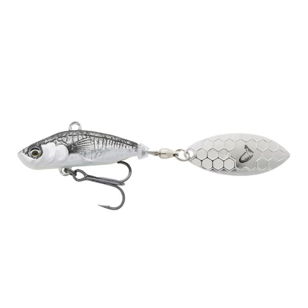 Savage Gear 3D Sticklebait Tailspin Sinking Black Silver