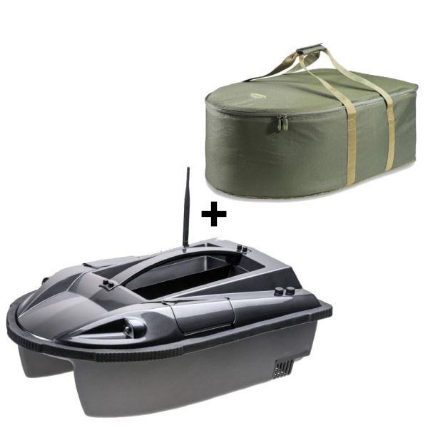 Mivardi Zavážecí Lodička Carp Scout Li-ion 20 + Transportní Taška