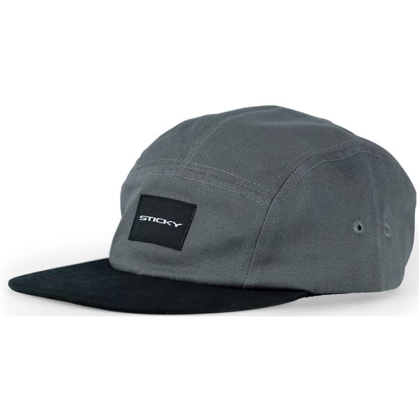 Sticky Baits Kšiltovka Grey 5-Panel Cap