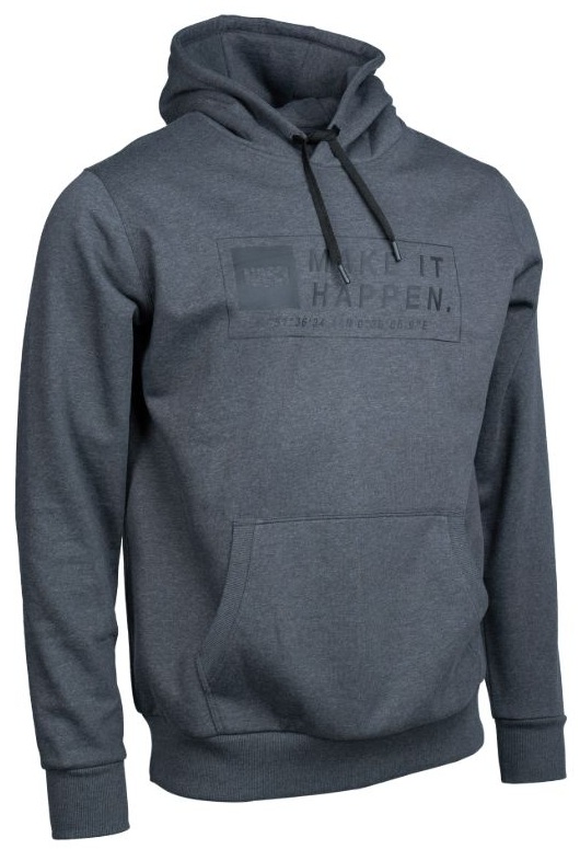 Nash mikina make it happen coordinates hoody grey marl - xl