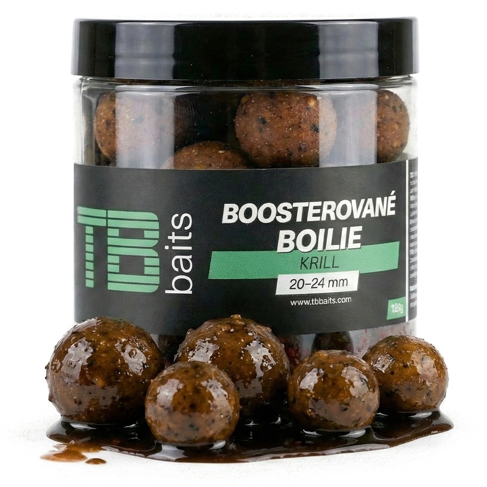 Levně Tb baits boosterované boilie krill 120 g 20-24 mm