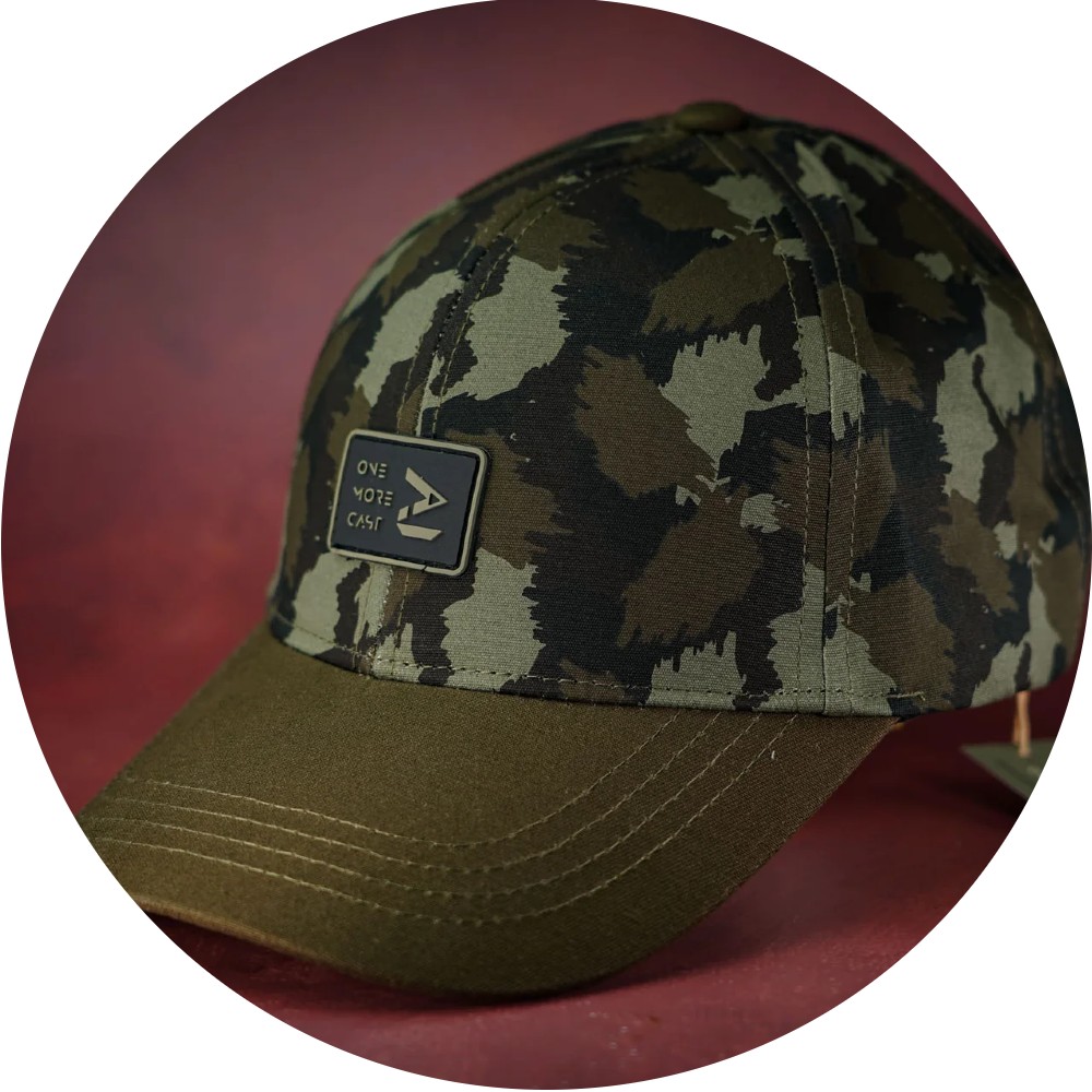 Levně One more cast kšiltovka shadow camo cap