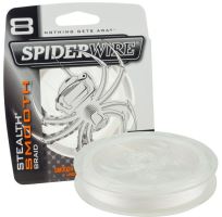 Spiderwire Splétaná šňůra Stealth Smooth 8 150 m průhledná-Průměr 0,06 mm / Nosnost 6,6 kg