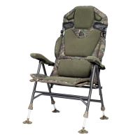 Trakker Křeslo Komfortní s Područkami Levelite Camo Longback Recliner (1)