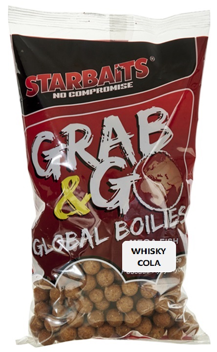 Starbaits boilies g&g global whisky cola - 800 g 20 mm