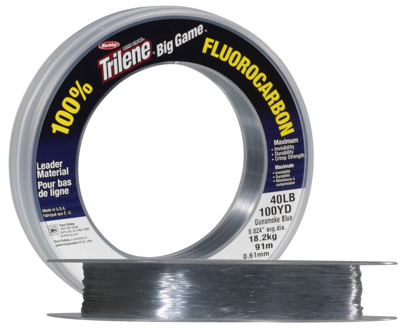 Berkley vlasec fluorocarbon big game 90 m crystal-průměr 0,91 mm / nosnost 36,3 kg