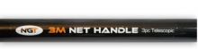NGT Podběráková Tyč Telescopic Net Handle 3 m (1)