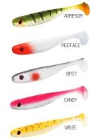 Delphin Gumová Nástraha Top Mix Bomb Rippa Agresor+Redface+Best+Candy+Virus 5 ks