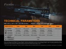 Fenix Taktická LED Svítilna TK16 V2.0 (3)