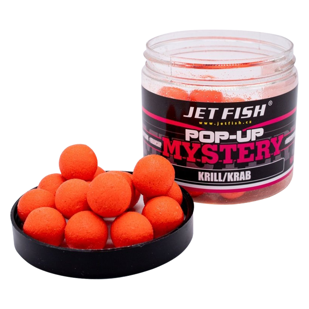 Levně Jet fish plovoucí boilie mystery krill krab - 20 mm