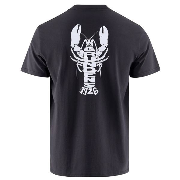 Grundéns Tričko Eat Your Words HD Pocket Tee Lobster Graphic Black