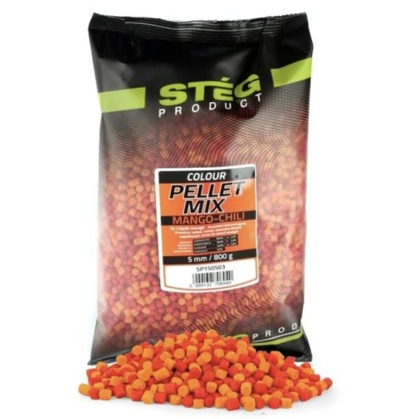 Stég Pelety Pellet Mix 800 g 5 mm