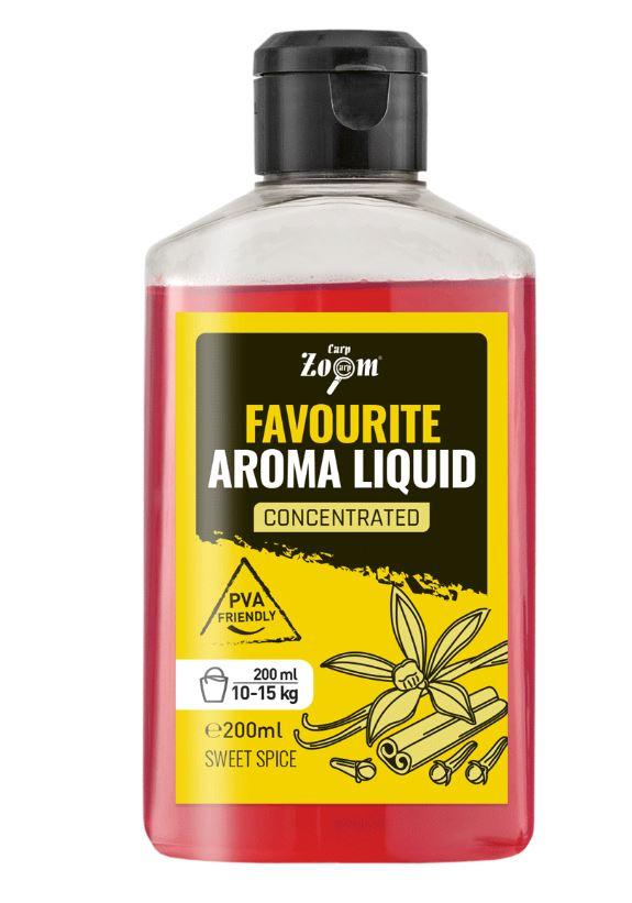 Levně Carp zoom booster favourite aroma liquid 200 ml - sladké koření