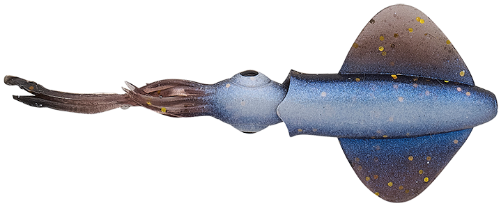 Levně Savage gear swim squid lrf brown uv 5 ks 5 cm 0,8 g