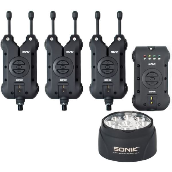 Sonik Sada hlásičů SKX Alarm + Bivvy Lamp 3+1