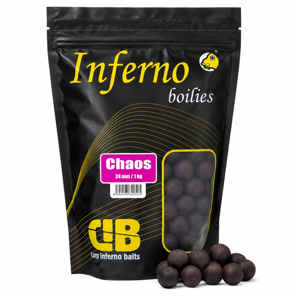 Carp inferno boilies chaos - 1 kg 24 mm