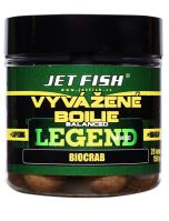 Jet Fish Vyvážené Boilie Legend Range Žlutý Impuls Ořech Javor 250 ml (1)