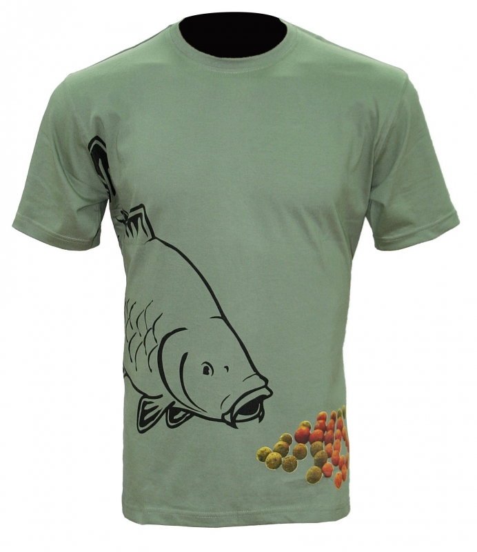 Zfish tričko boilie t-shirt olive green-velikost m