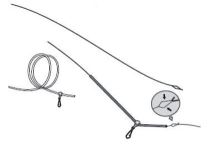Extra Carp protahovací struna 60 cm (1)