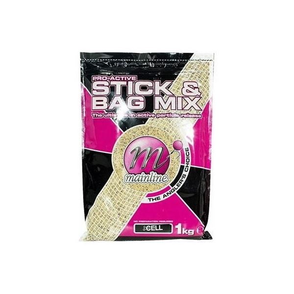 Mainline Vnadící Směs Pro-Active Stick and Bag Mix Cell 1 kg
