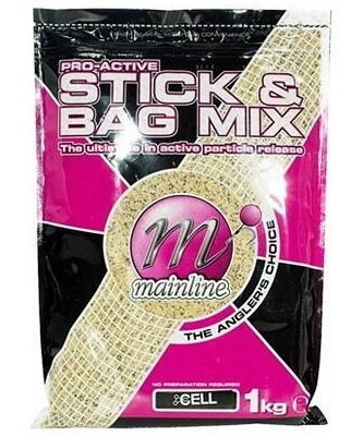 Mainline Vnadící Směs Pro-Active Stick and Bag Mix Cell 1 kg