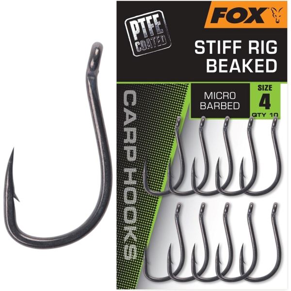 Fox Háčky Stiff Rig Beaked 10 ks