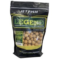 Jet Fish Boilie Legend Range Žlutý Impuls Ořech Javor-200 g 12 mm