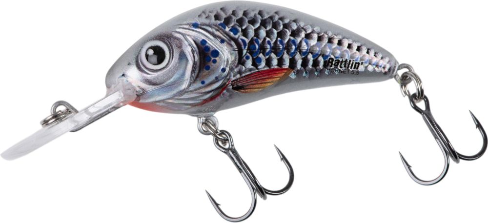 Salmo wobler rattlin hornet floating silver holographic shad - 4,5 cm 5,6 g