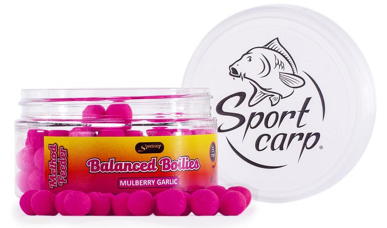 Levně Sportcarp boilie method feeder balanced 75 ml 9 mm-mulberry garlic